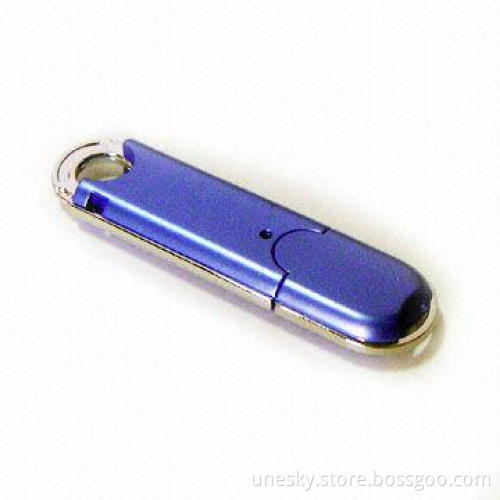 Fashionable USB Flash Drive with 64MB to 16GB Memory Capacity Range and Password Protection